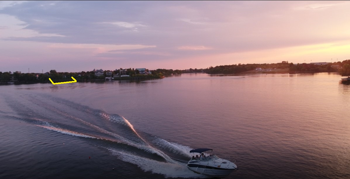 Teren pe malul lacului Snagov, ponton privat.